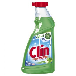 Clin płyn do mycia szyb zapas Jabłko 500ml