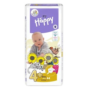 Bella Happy Pieluchy rozmiar 4+ 9-20kg 44szt