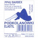 Barbex podkolan&oacute;wki elastil beżowe 1 para