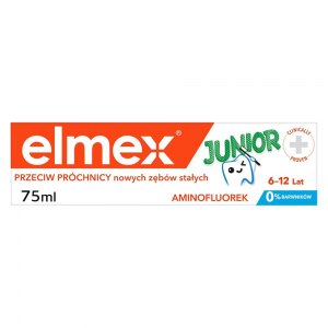 Elmex Pasta do zębów dla dzieci Junior 6-12 lat 75ml