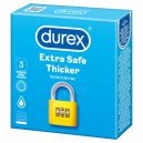 Durex prezerwatywy Extra Safe Thicker 3szt