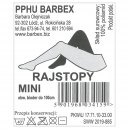 Barbex rajstopy Mini czarne 1 para