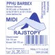 Barbex rajstopy Midi beżowe 1 para