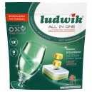 Ludwik Tabletki do zmywarek All in One Grapefruit 41szt