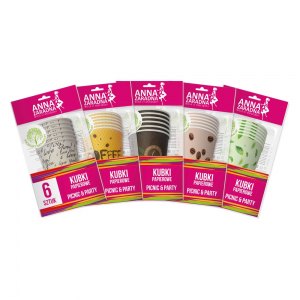 Anna Zaradna Kubki papierowe 6szt