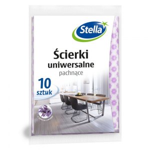 Stella Ścierki domowe o zapachu LAWENDY 10szt