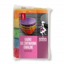 Anna Zaradna gąbki do zmywania OWALNE kolorowe 5szt