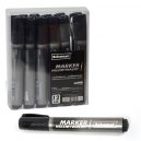 Schemat Marker niezmywalny czarny 1szt