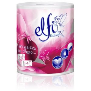 Elfi Fantasy 300 listk&oacute;w ręcznik papierowy 1 rolka