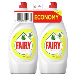 Fairy Płyn do naczyń Cytryna 2x900ml