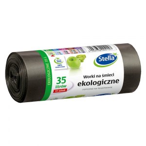 Stella Worki na śmieci EKOLOGICZNE 35L 15szt