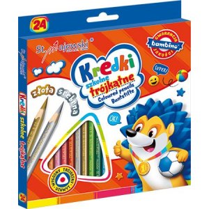 Bambino Kredki oł&oacute;wkowe 24 kolor&oacute;w