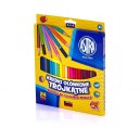 Astra Kredki tr&oacute;jkątne 24 kolory