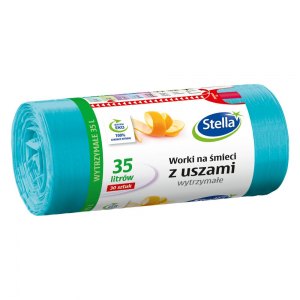 Stella Worki na śmieci z uszami WYTRZYMAŁE 35L 30szt