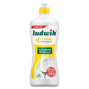 Ludwik Płyn do naczyń cytrynowy 900g