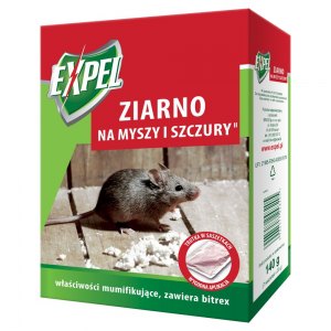 EXPEL Ziarno na myszy i szczury 140g