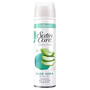 Gillette Żel do golenia Satin Care Sensitive Aloe Vera 200ml