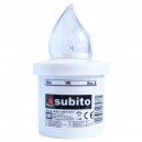 Subito wkład do zniczy LED COMET biały 1szt