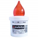 Subito wkład do zniczy LED COMET czerwony 1szt