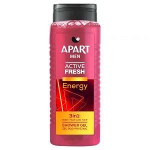 Apart Żel pod prysznic Active Fresh Energy 3w1 500ml