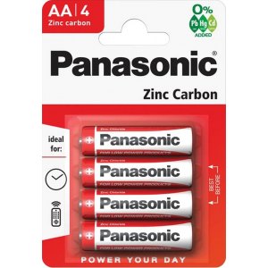 Panasonic Baterie R6 AA 1.5V 4szt