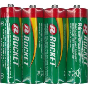 Rocket Baterie R6 AA 1.5V 4szt