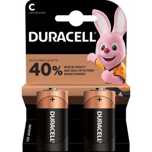 Duracell Baterie alkaliczne R14 C 1.5V 2szt