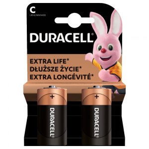 Duracell baterie alkaliczne R14 C 1.5V 2szt