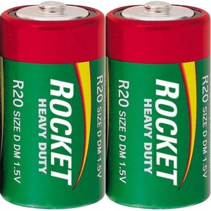Rocket Baterie R20 D 1.5V 2szt