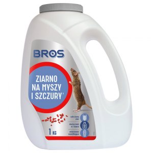 BROS ziarno na myszy i szczury 1kg