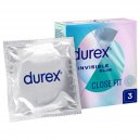 Durex prezerwatywy Invisible Slim Close Fit 3szt