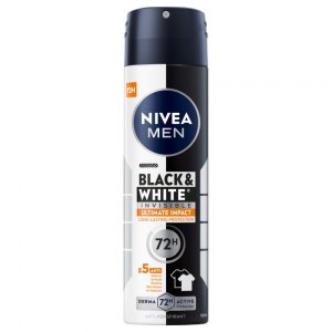 Nivea antyperspirant w sprayu B&W Invisible Ultimate 150ml