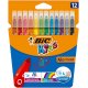 BIC Flamastry Kid Couleur 12 kolorów