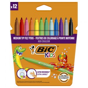 BIC flamastry Kid Couleur 12 kolorów