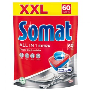 Somat Tabletki do zmywarki All in 1 Extra 60szt