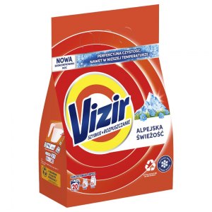 Vizir proszek do prania Alpejska Świeżość 1,1kg