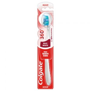 Colgate szczoteczka do zębów 360 Max White Medium
