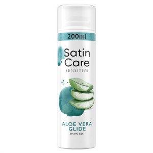 Gillette Żel do golenia Satin Care Sensitive Aloe Vera 200ml