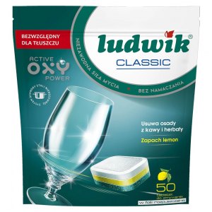 Ludwik Tabletki do zmywarek Classic Lemon 50szt