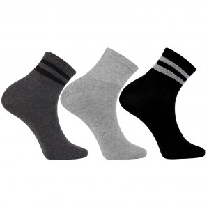 Moraj Skarpety męskie kr&oacute;tkie z ściągaczem 43-45 3-pak
