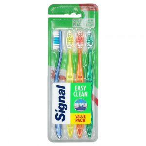 Signal Szczoteczka do zęb&oacute;w Easy Clean Medium 4szt