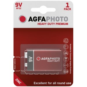 Agfaphoto Bateria 6F22 9V 1szt