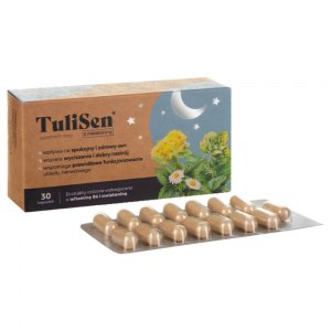 Tulisen z melatoniną na spokojny i zdrowy sen 30 kapsułek