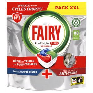 Fairy kapsułki do zmywarki Platinum Plus 88szt