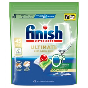 Finish kapsułki do zmywarki Ultimate 0% 45szt