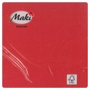 Maki serwetki składane Red 20szt