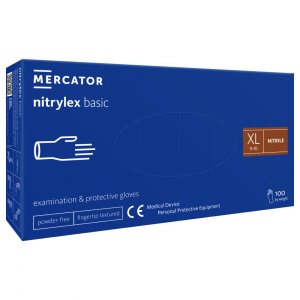 Mercator nitrylex basic rękawice rozmiar XL 100szt
