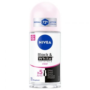 Nivea antyperspirant w kulce B&W Invisible Clear 50ml