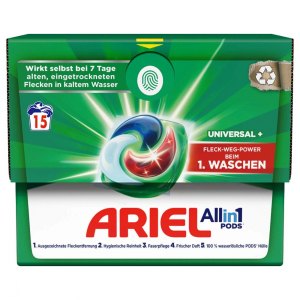 Ariel kapsułki do prania Universal 15szt