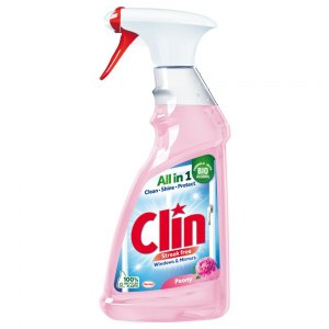 Clin płyn do mycia szyb Peony 500ml